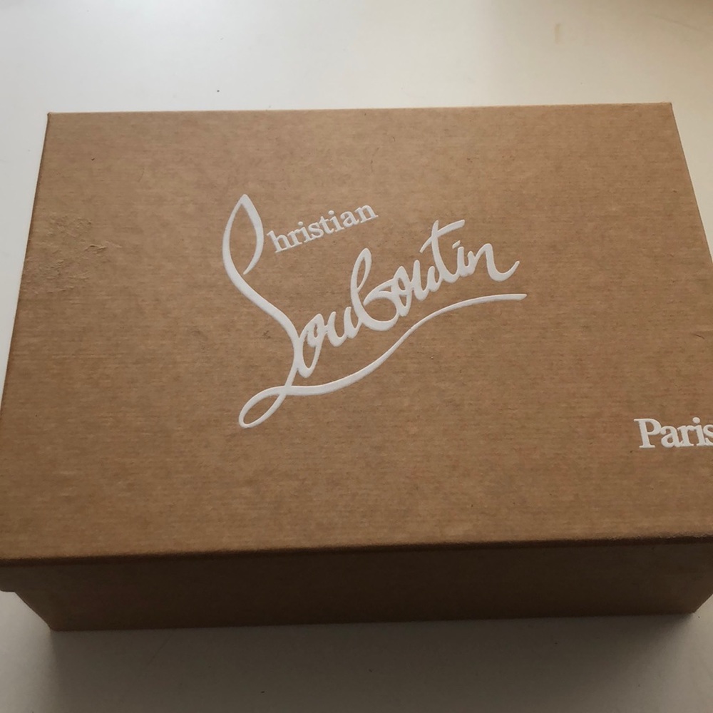 Christian Louboutin SO Kate Patent Black Shoes